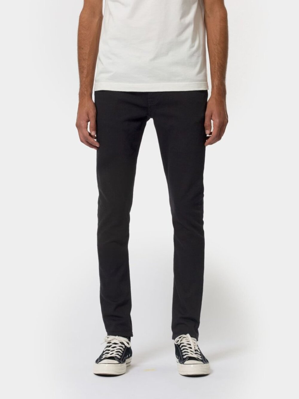 Nudie Jeans - Skinny Lin - Black Black - Size 27 x 32